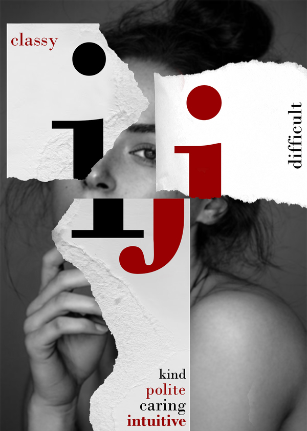 Typography Letter Poster Design