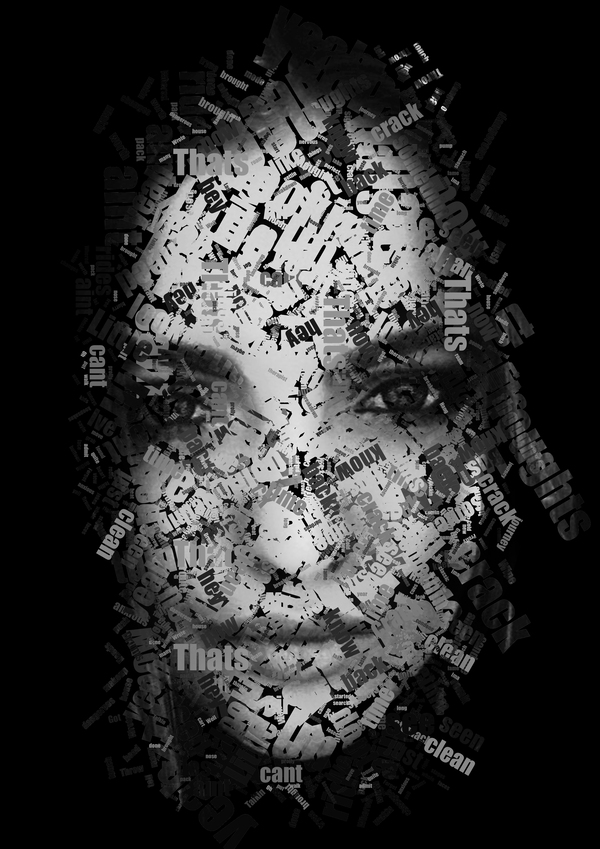 Self Typography Poster Design