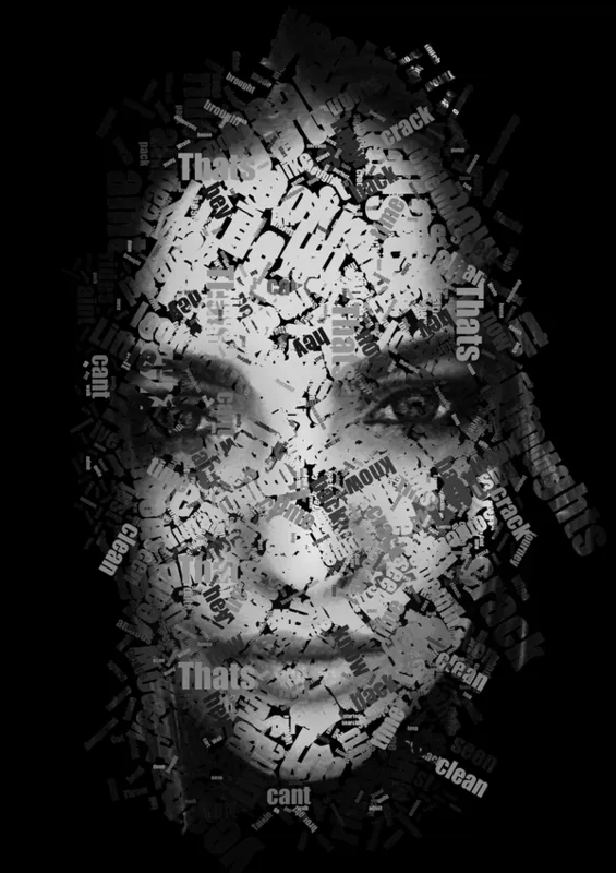 Self Typography Poster Design